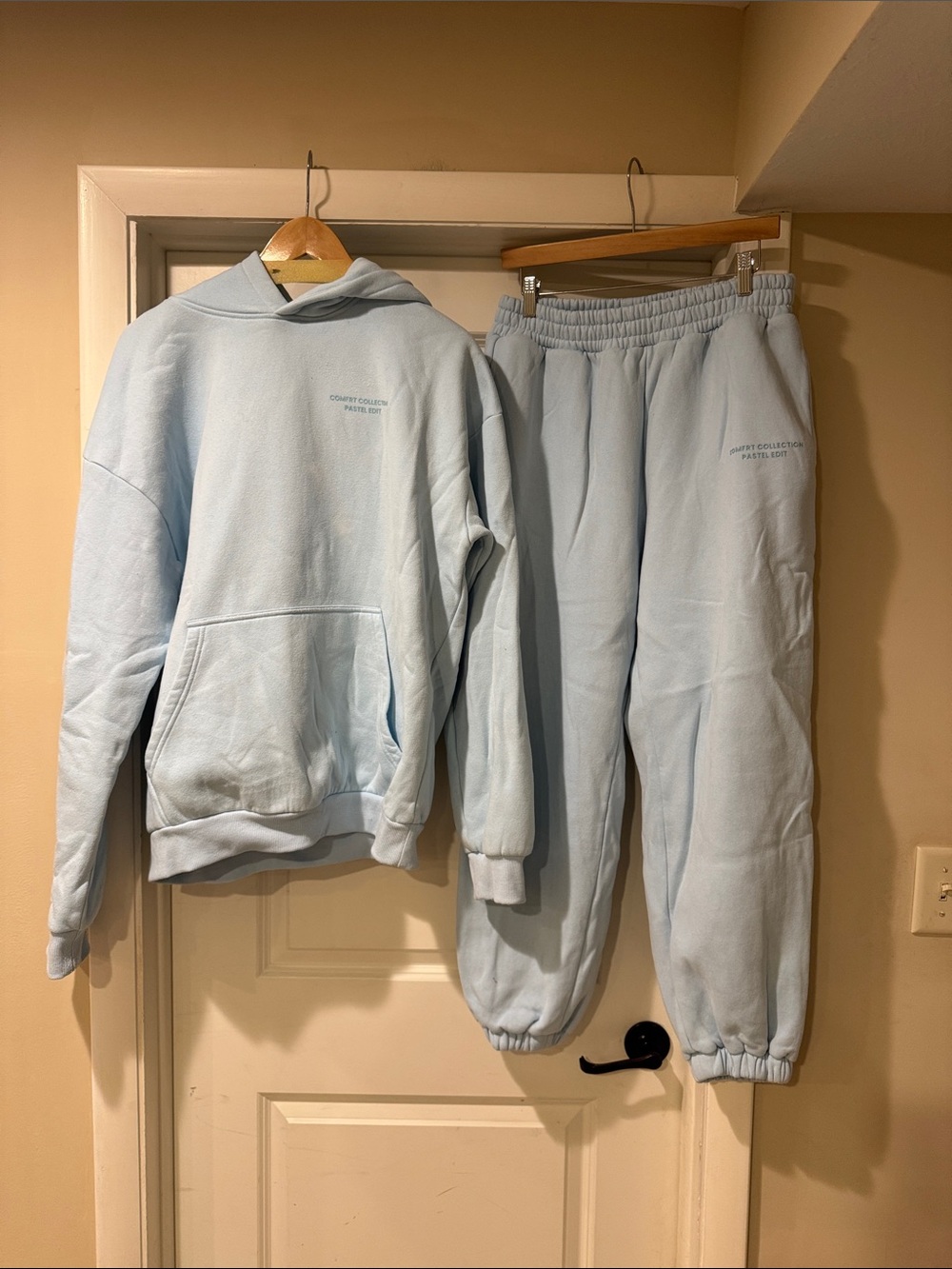 Comfrt Collection Pastel Edit Baby Blue Sweatsuit